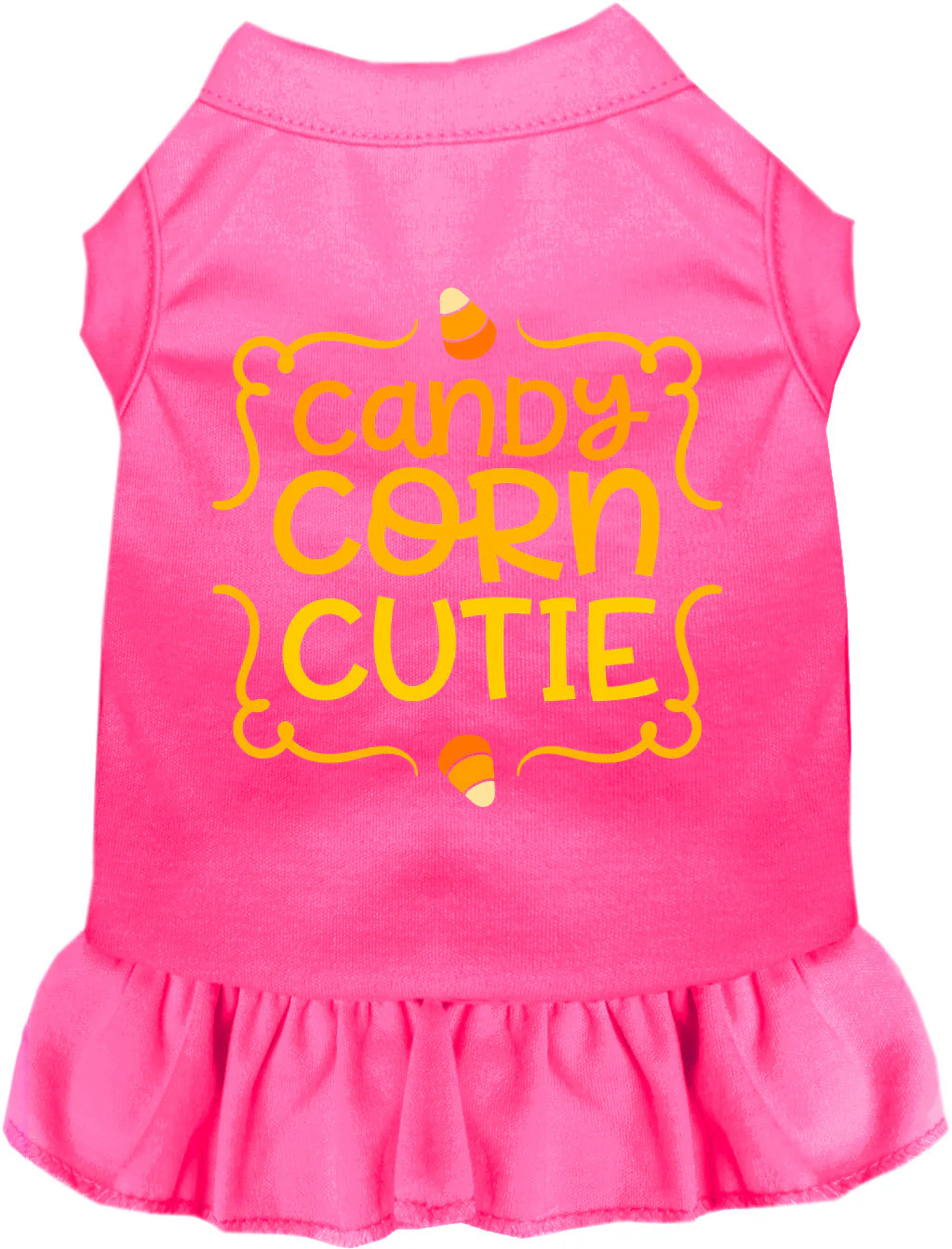 Candy Corn Cutie Halloween Pet Dress - Image 5