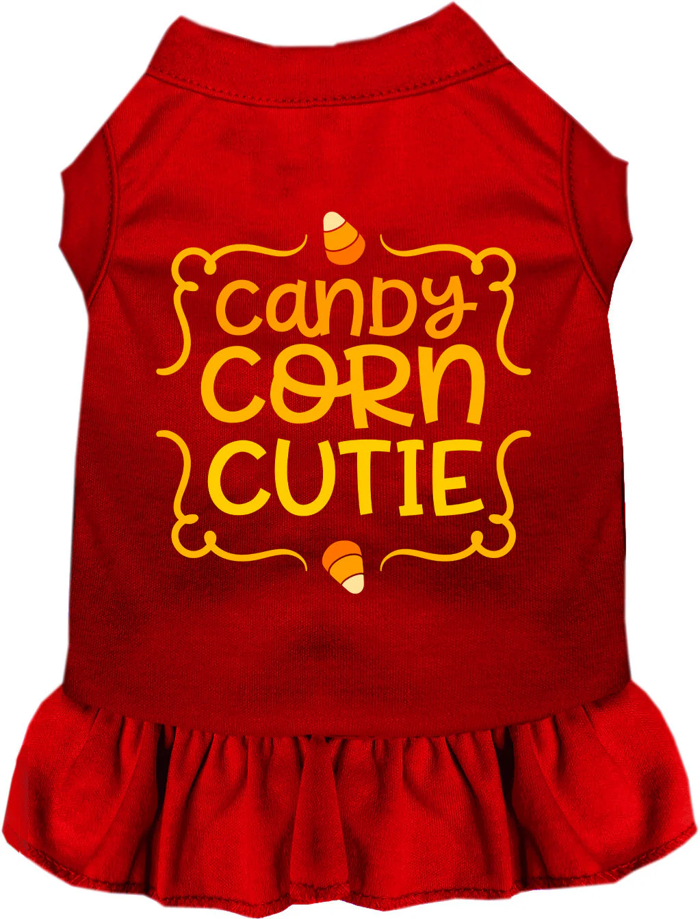 Candy Corn Cutie Halloween Pet Dress - Image 8