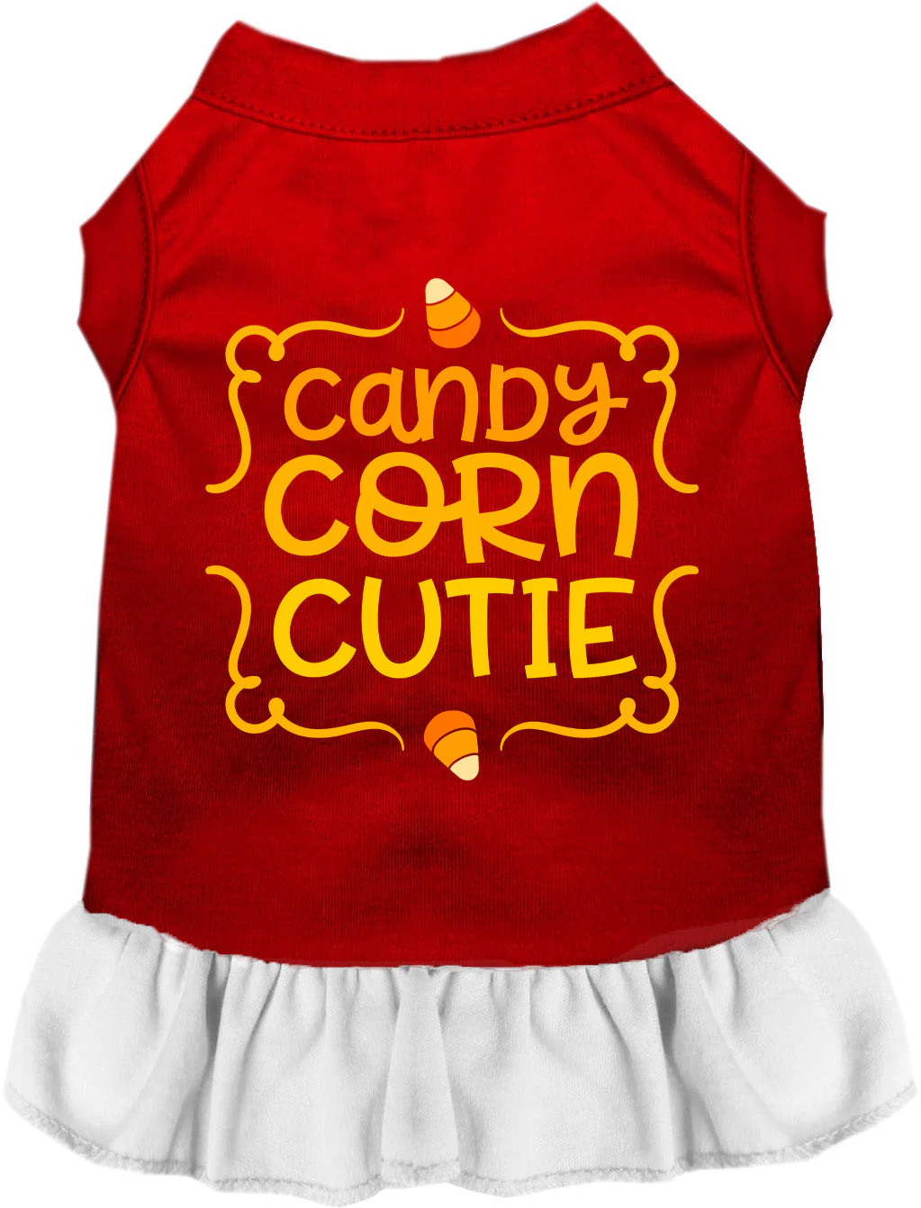 Candy Corn Cutie Halloween Pet Dress - Image 9