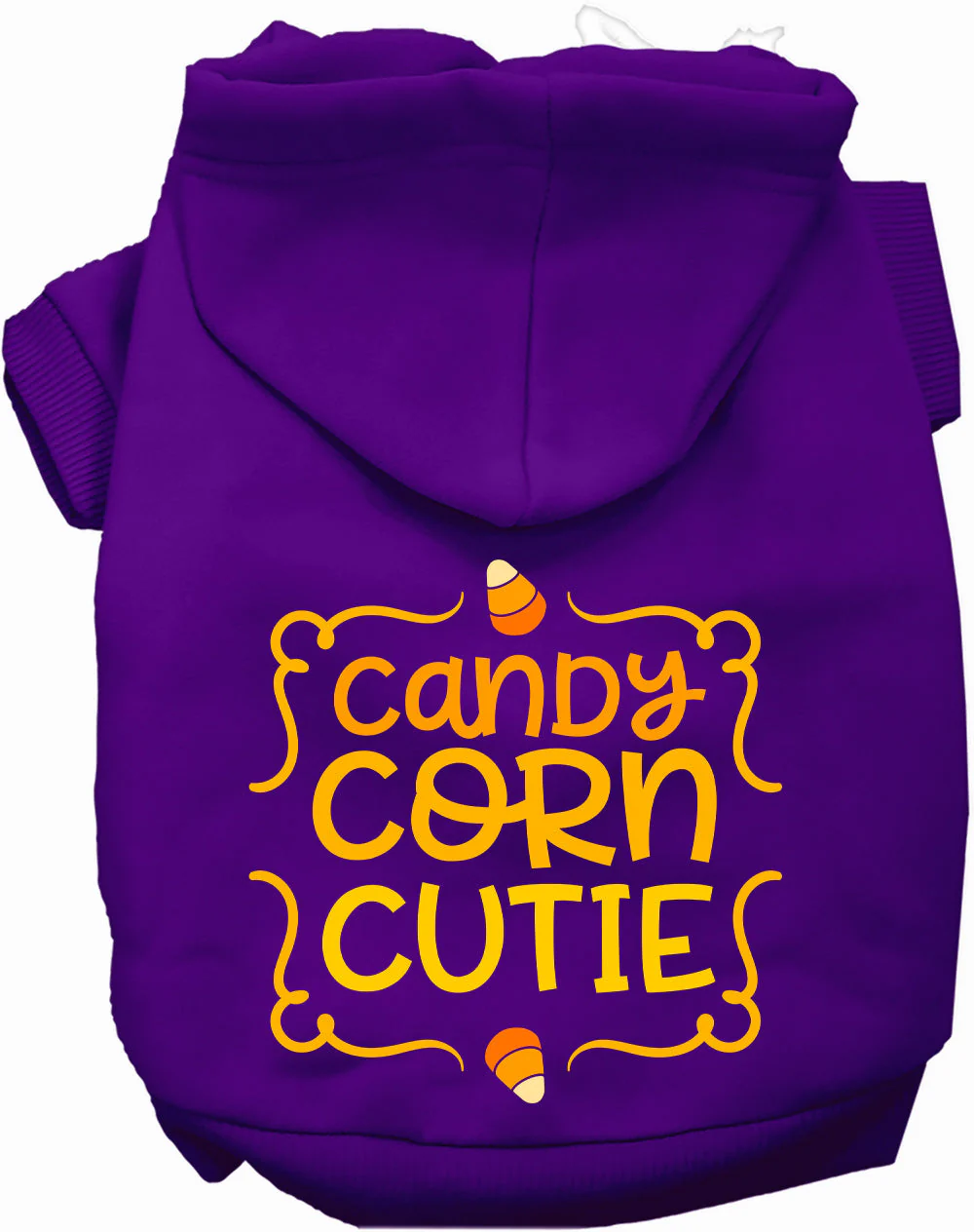 Candy Corn Cutie Pet Hoodie - Image 10