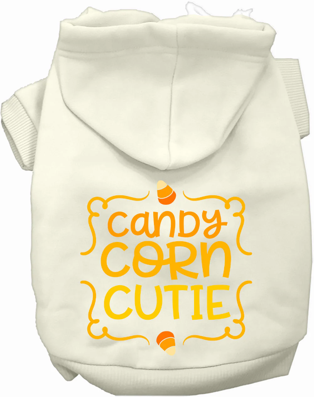 Candy Corn Cutie Pet Hoodie - Image 6
