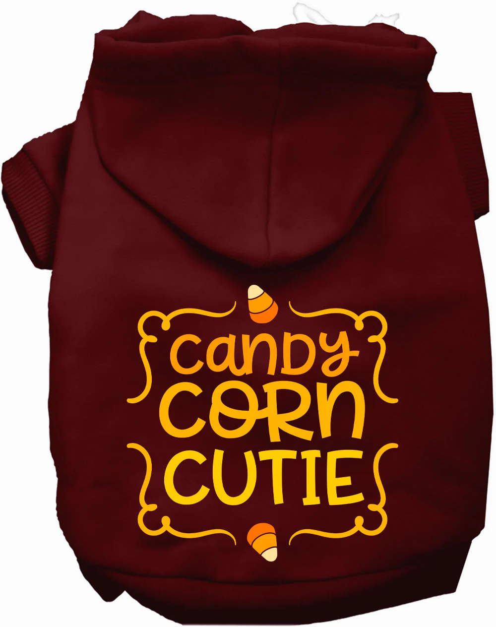 Candy Corn Cutie Pet Hoodie - Image 7