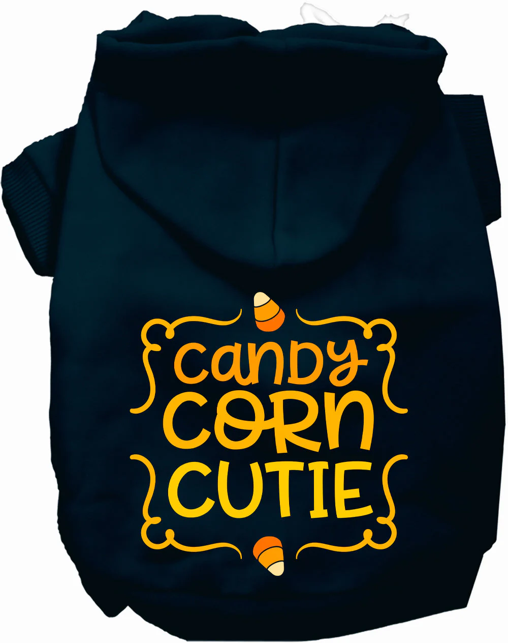 Candy Corn Cutie Pet Hoodie - Image 8