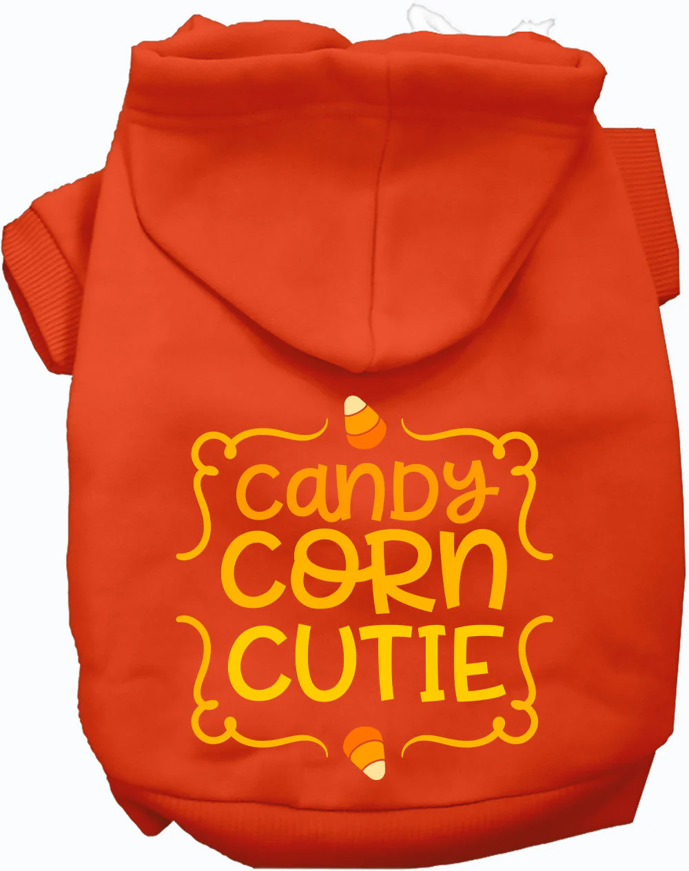 Candy Corn Cutie Pet Hoodie - Image 9