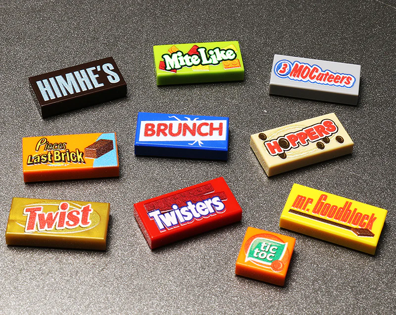 Candy Pack (Series 1) made using LEGO parts - B3 Customs - Image 2