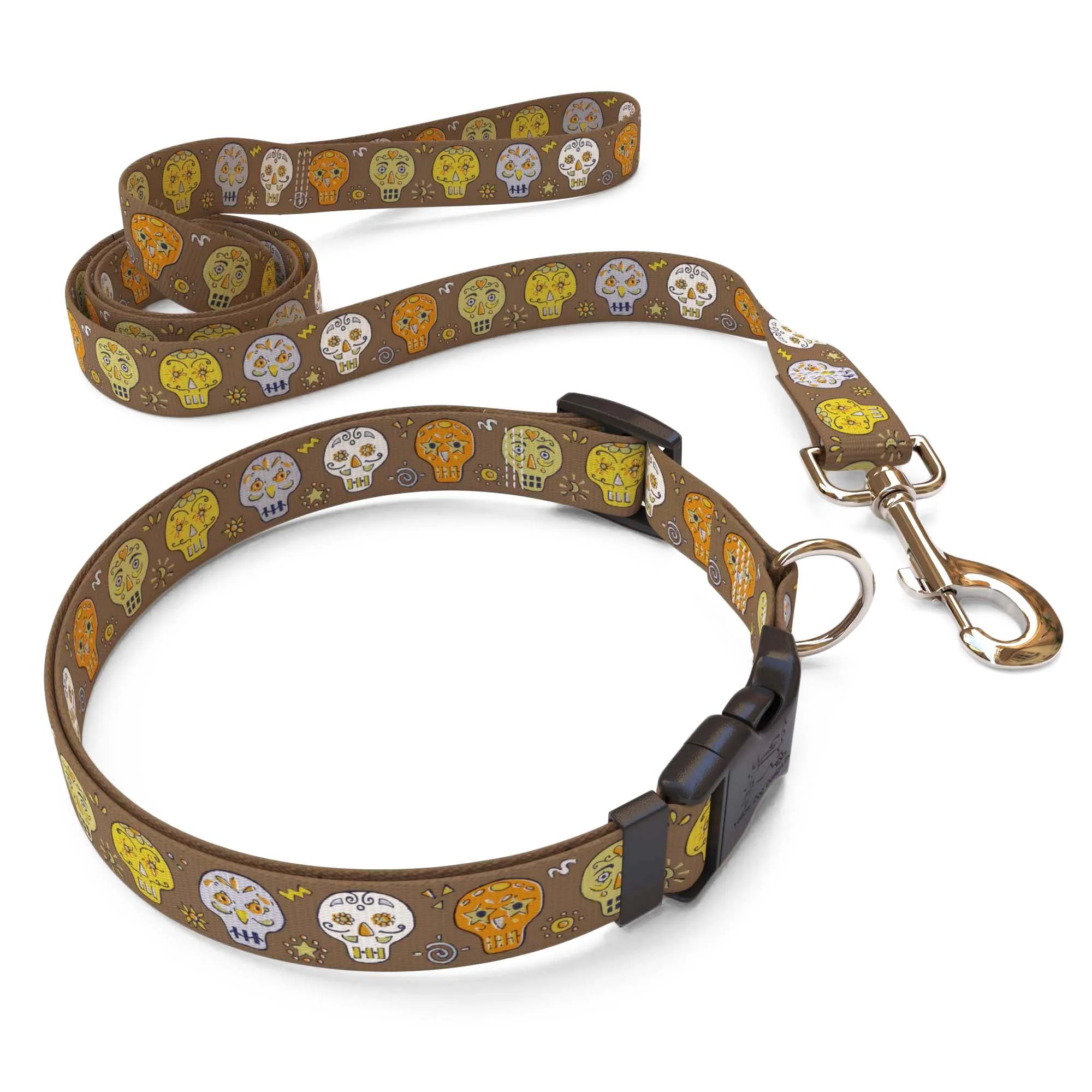 Candy Skulls Dog Collar - Image 4