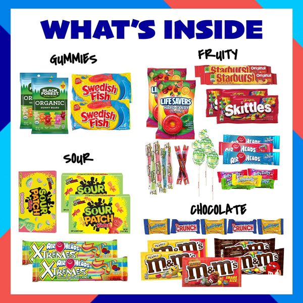 Candy & Snack Box Ultimate Snack Care Package - Image 2
