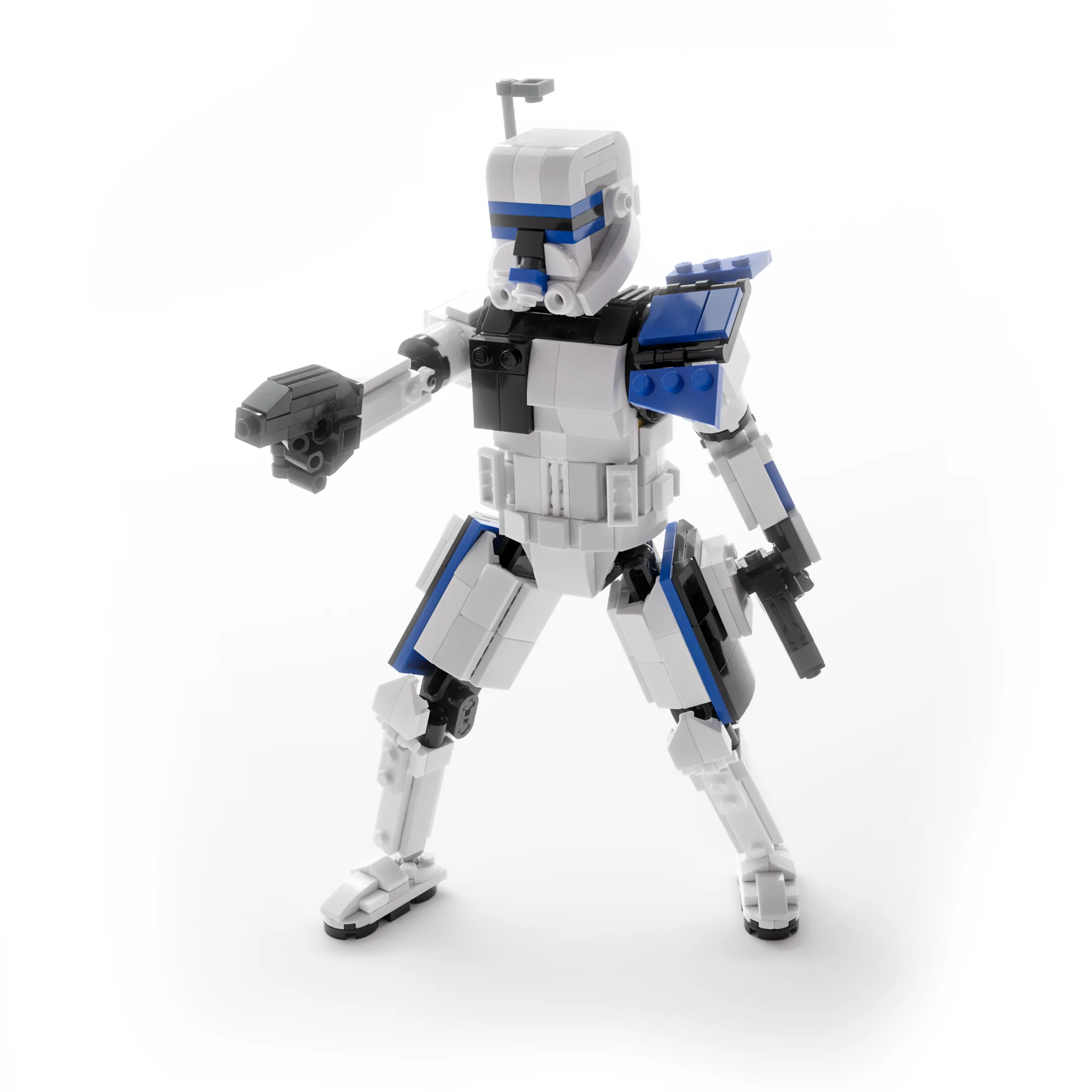 Cap Rex 9" Figure - Custom MOC made using LEGO bricks - Image 2