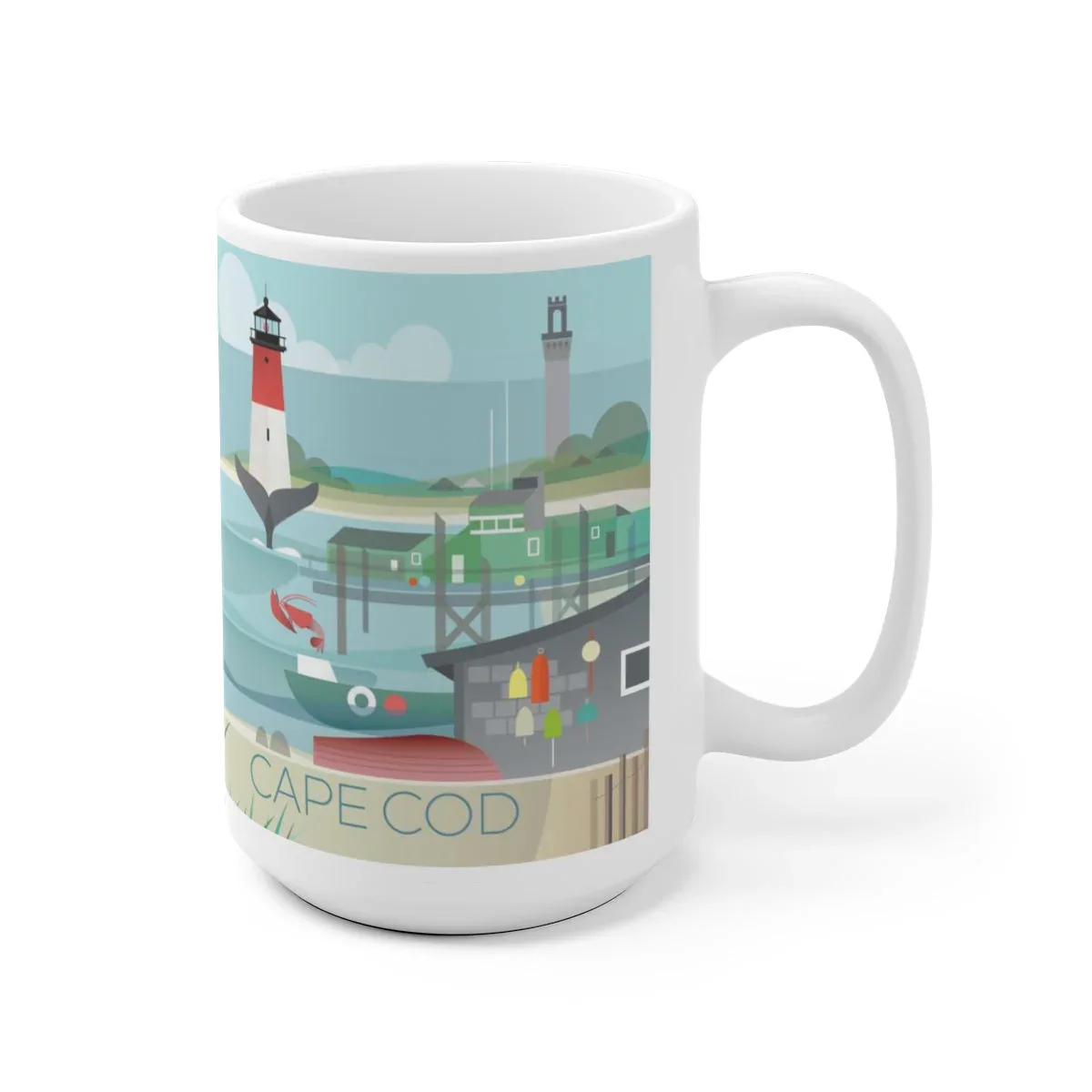CAPE COD 11OZ OR 15 OZ CERAMIC MUG - Image 3