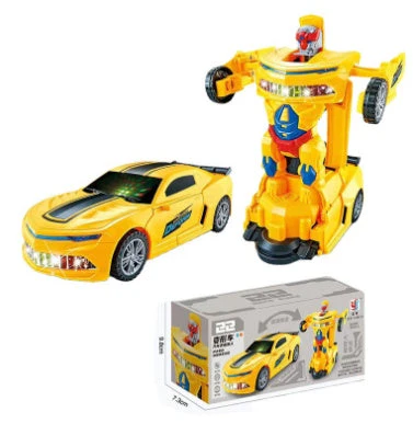Car Deformation Robot Toy Light Music Automatic Deformation - Image 3