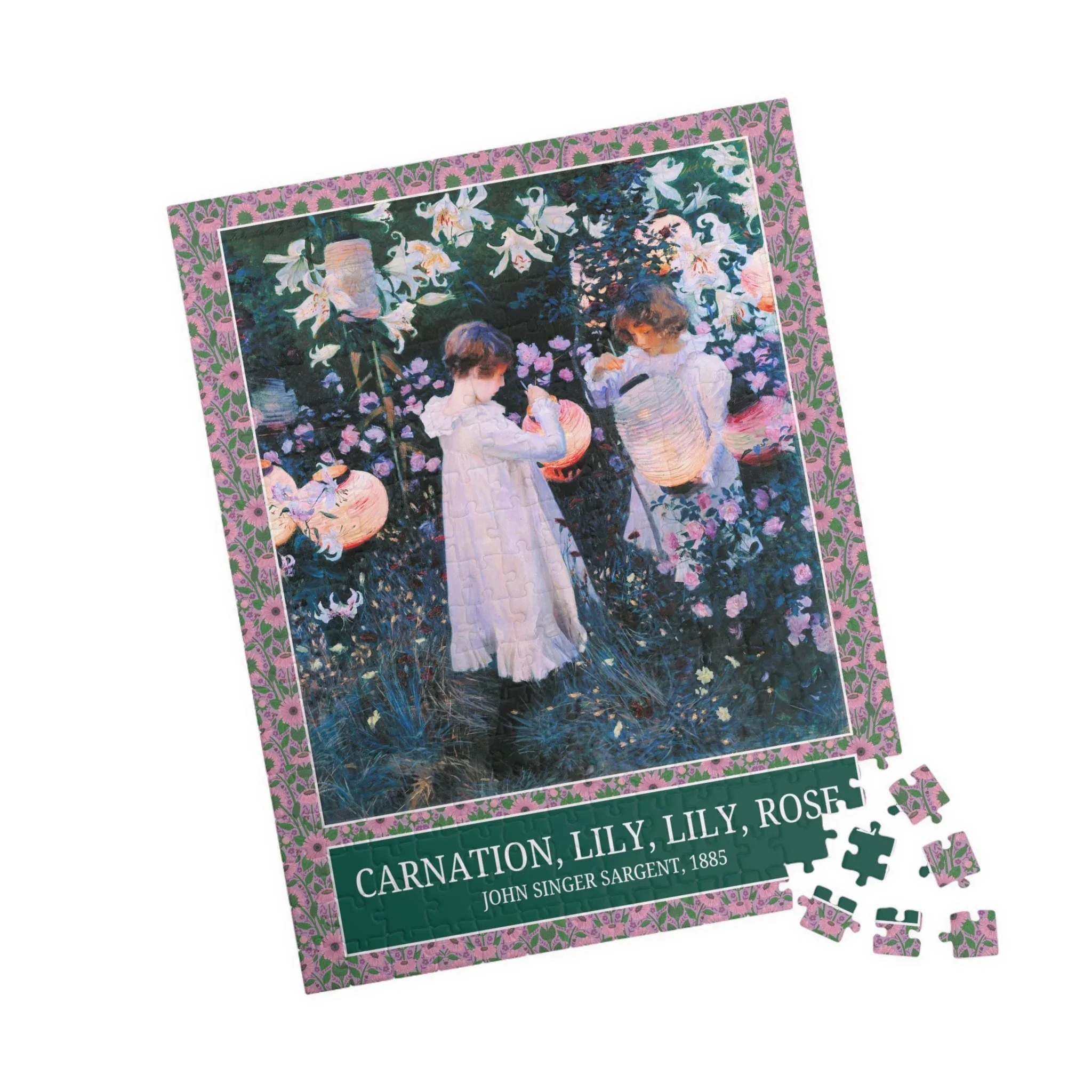 Carnation Lily Lily Rose by John Singer Sargent - Image 12