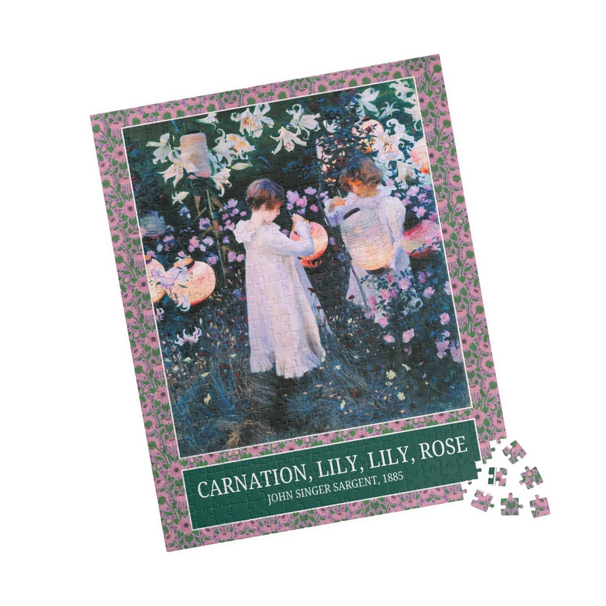Carnation Lily Lily Rose by John Singer Sargent - Image 15