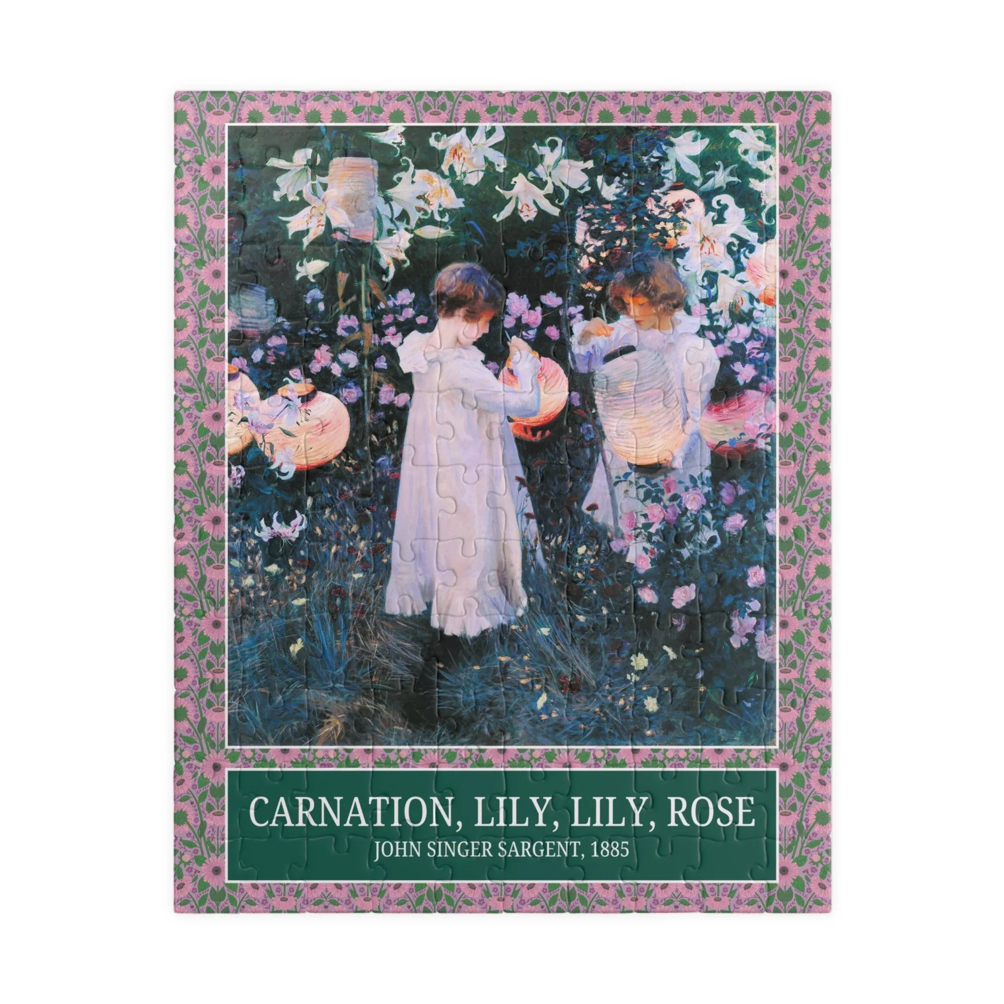 Carnation Lily Lily Rose by John Singer Sargent - Image 2