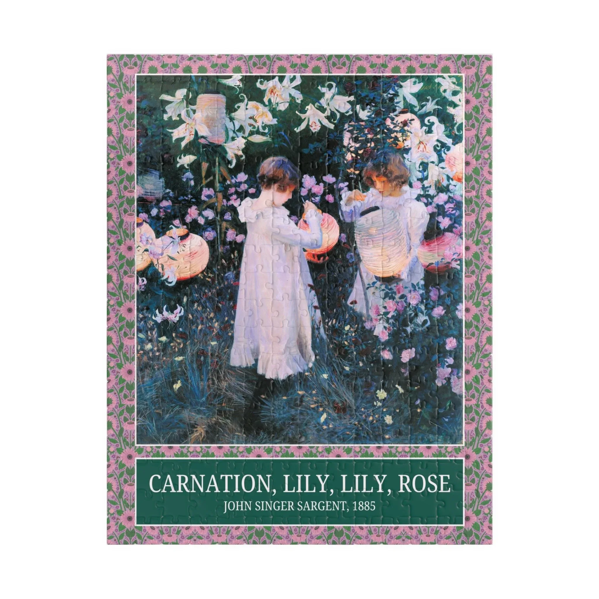 Carnation Lily Lily Rose by John Singer Sargent - Image 3