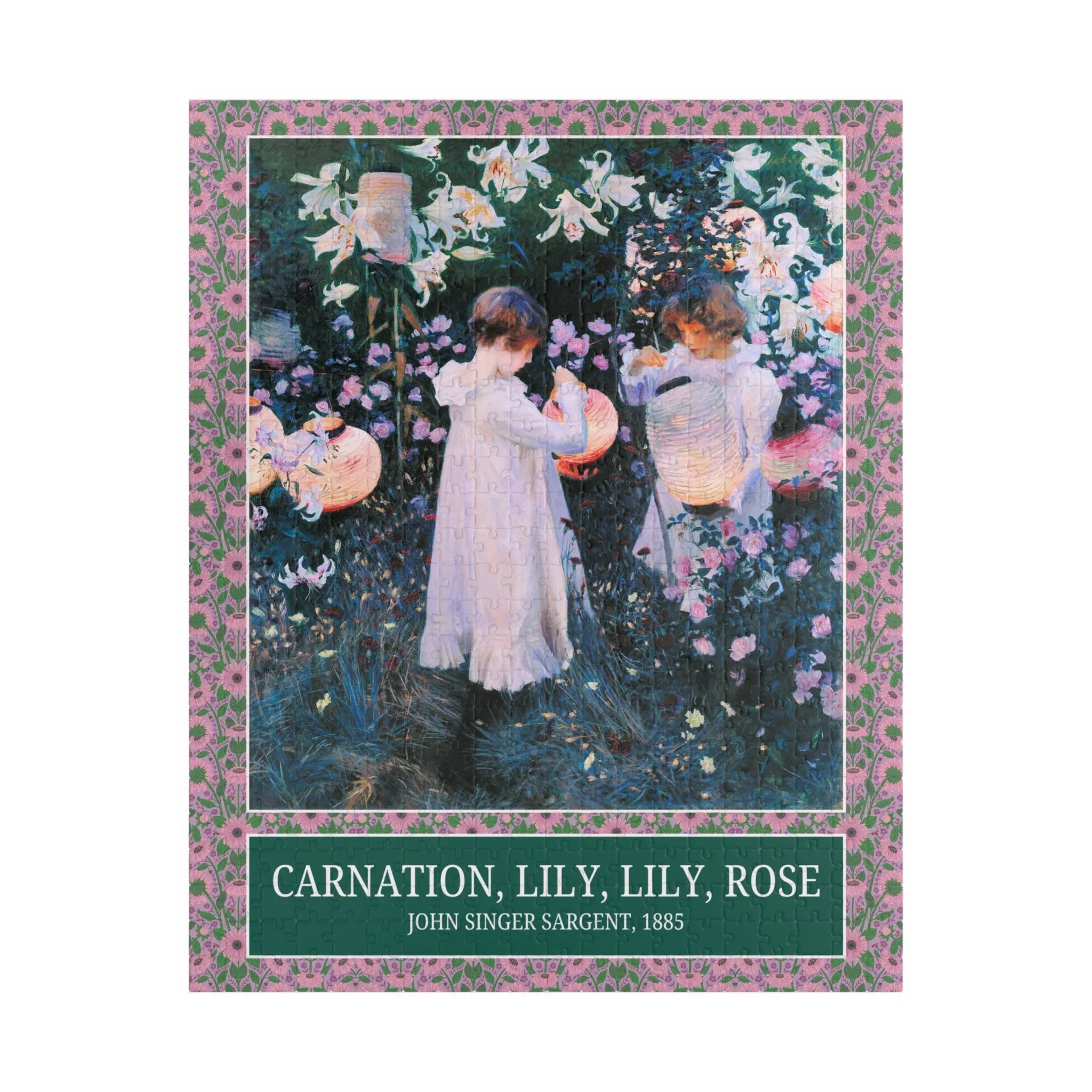 Carnation Lily Lily Rose by John Singer Sargent - Image 4
