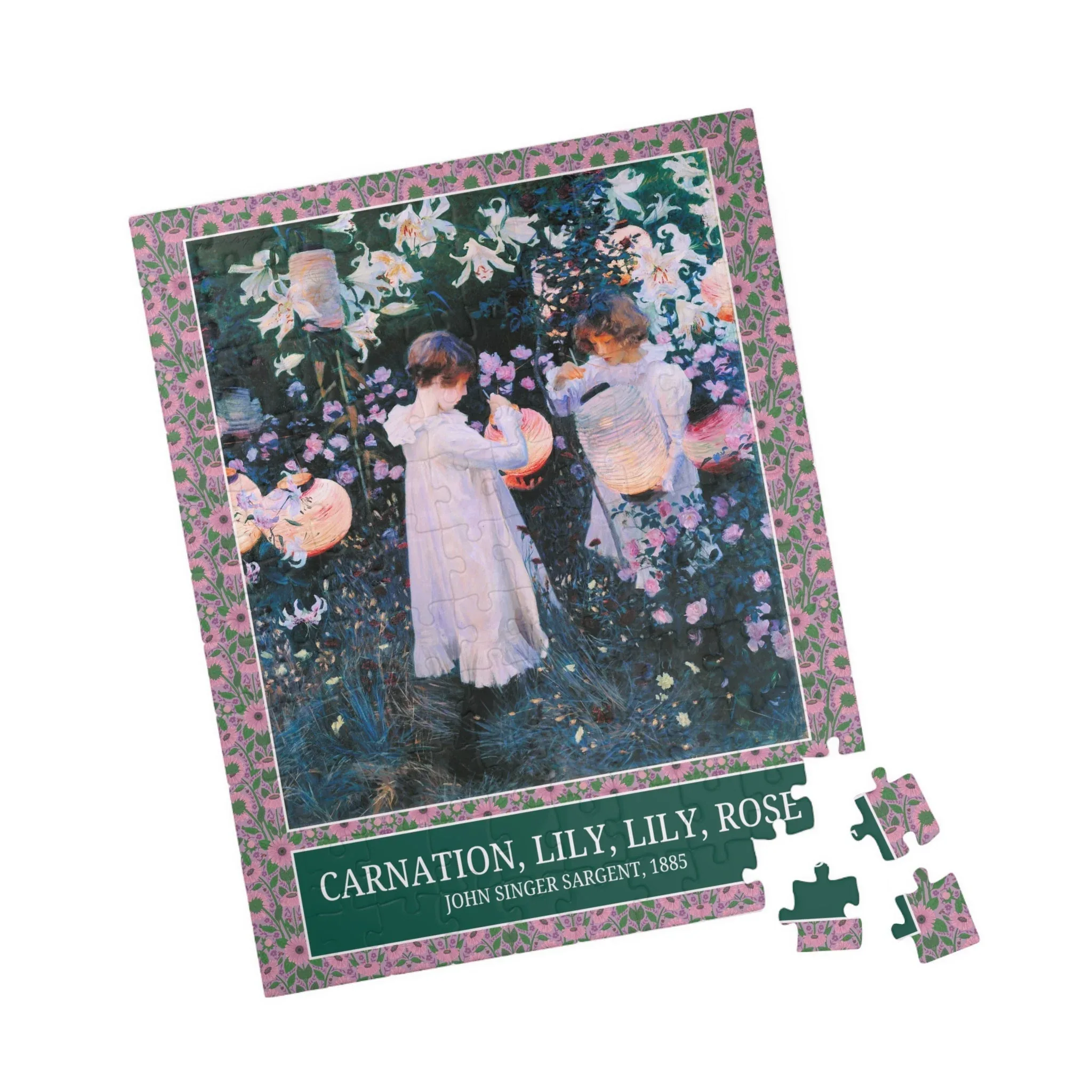 Carnation Lily Lily Rose by John Singer Sargent - Image 9