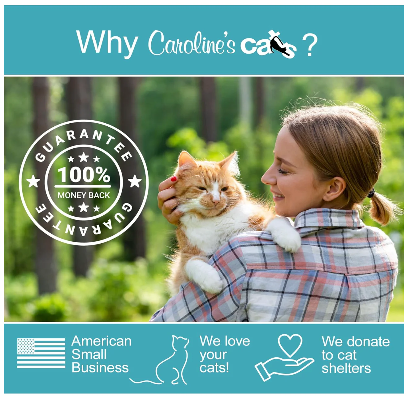 Caroline's Cats Organic Catnip Packets for Cat Toys 2.0 – More Potent Refill Pouches for Flapping Bird, Flopping Fish, and Others, 10 Tea Bags - Image 7