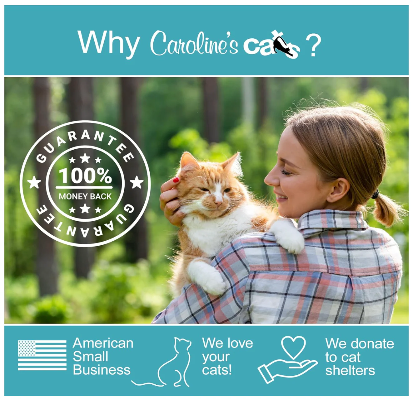 Caroline's Cats Organic Catnip Packets for Cat Toys – Refill Pouches for Flapping Bird, Flopping Fish, and More, 10 Tea Bags - Image 6