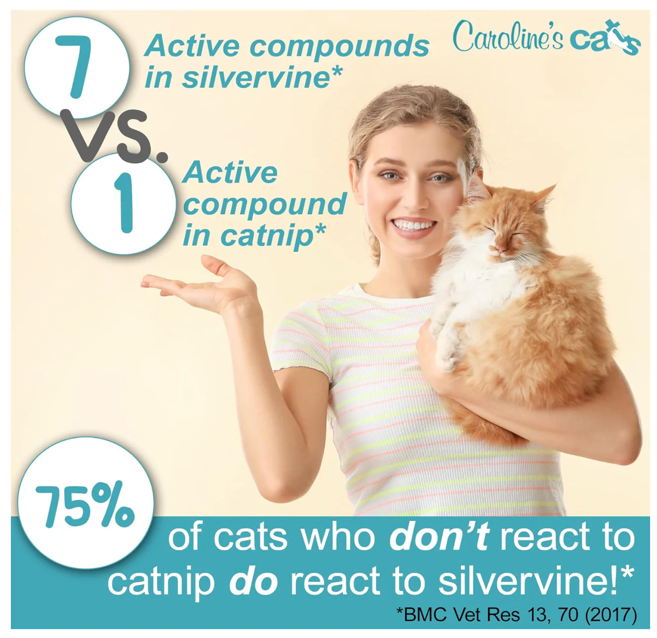 Caroline's Cats Silvervine Powder Packets for Cat Toys - Gall Fruit Refill Pouches More Potent Than Catnip Replacements for Flapping Bird, Flopping Fish, and More - Image 2