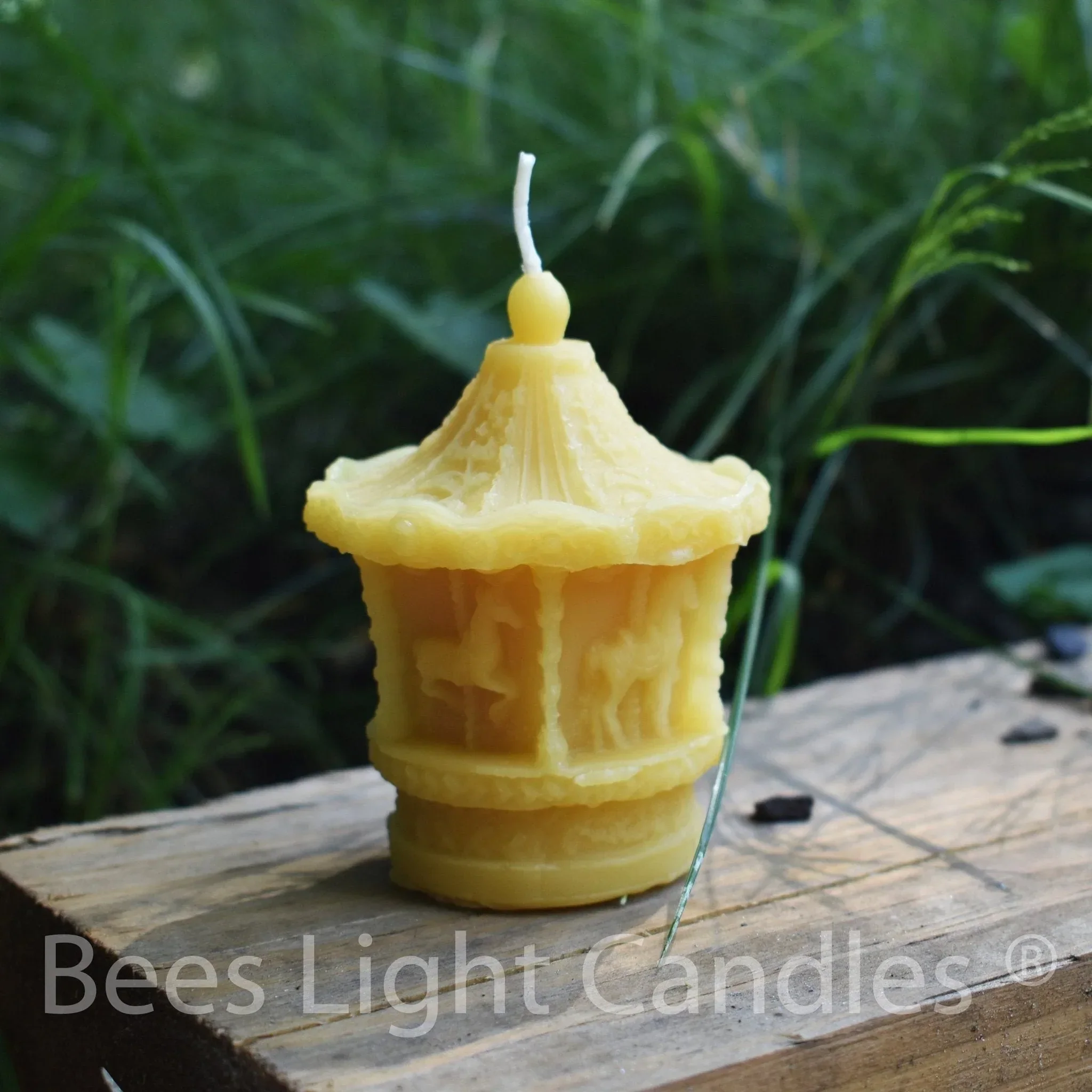 Carousel Beeswax Candle | Merry-Go-Round - Image 2