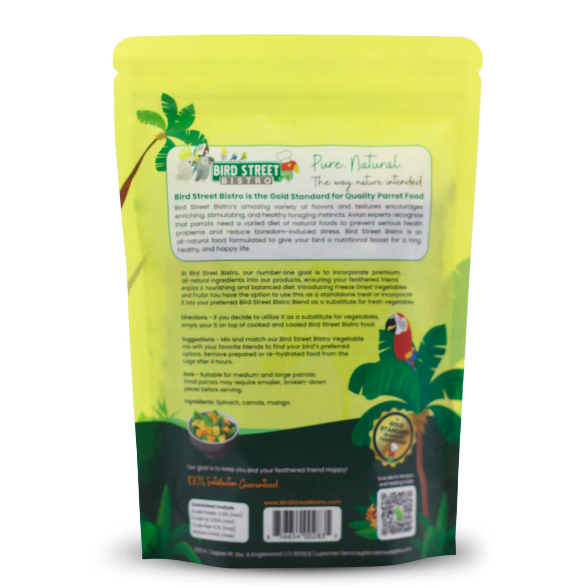 Carrot Mango Boost - Parrot Veggies Mix - Image 3