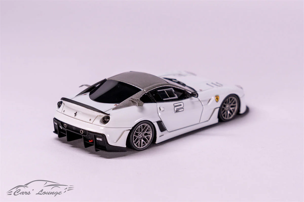 Cars' Lounge Ferrari 599XX White #2 1:64 - Image 3