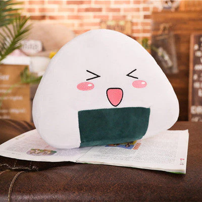 Cartoon Anime Rice Ball Plush Toy Plush Doll Large Sleeping Pillow Ragdoll Doll Children's Day Gift - Image 5