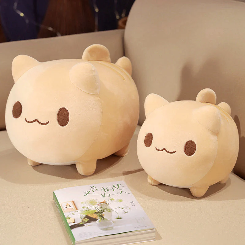 Cartoon Cute Fishtail Cat Plush Toy Accompany Doll Girl Bed Sofa Doll Birthday Gift - Image 4
