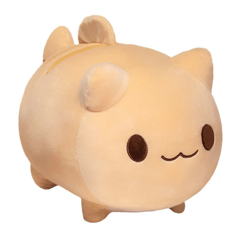 Cartoon Cute Fishtail Cat Plush Toy Accompany Doll Girl Bed Sofa Doll Birthday Gift - Image 5