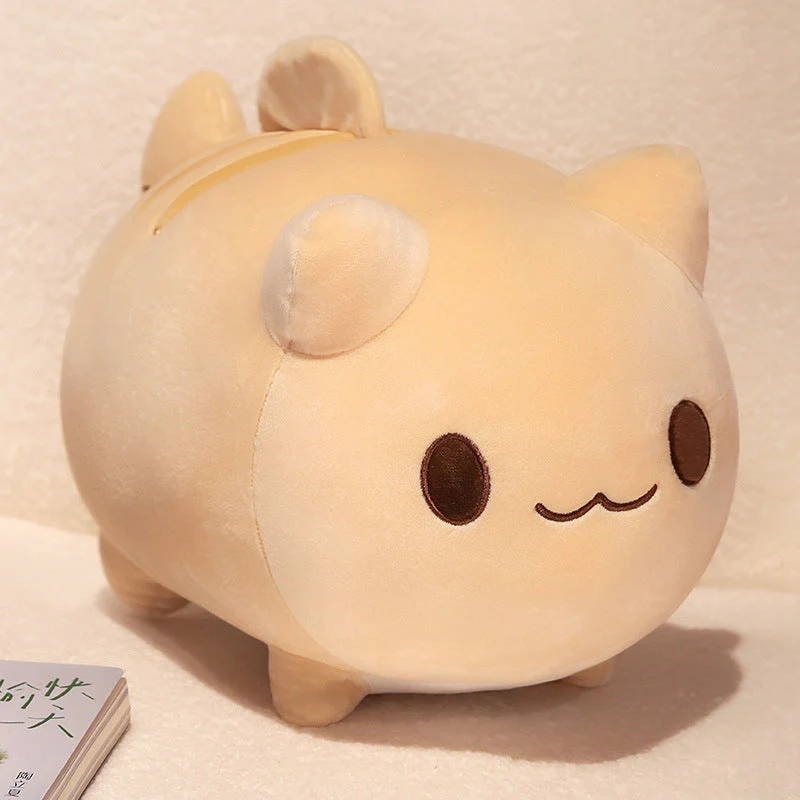 Cartoon Cute Fishtail Cat Plush Toy Accompany Doll Girl Bed Sofa Doll Birthday Gift - Image 9