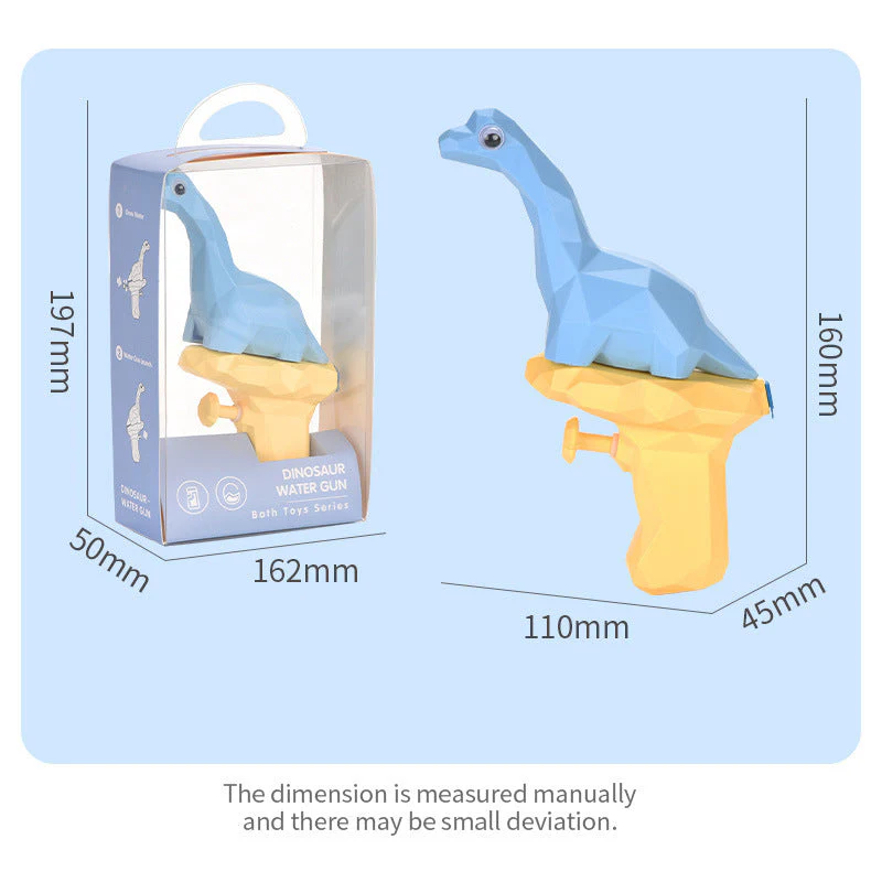 Cartoon Dinosaur Water Gun Toy Mini Press Water Spray Gun Water Fight Parent-Child Interaction Outdoor Water Toy - Image 4
