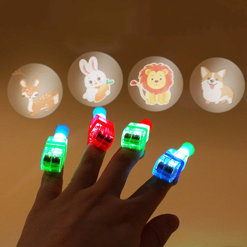 Cartoon Finger Projection Lamp Luminous Toy - Image 5