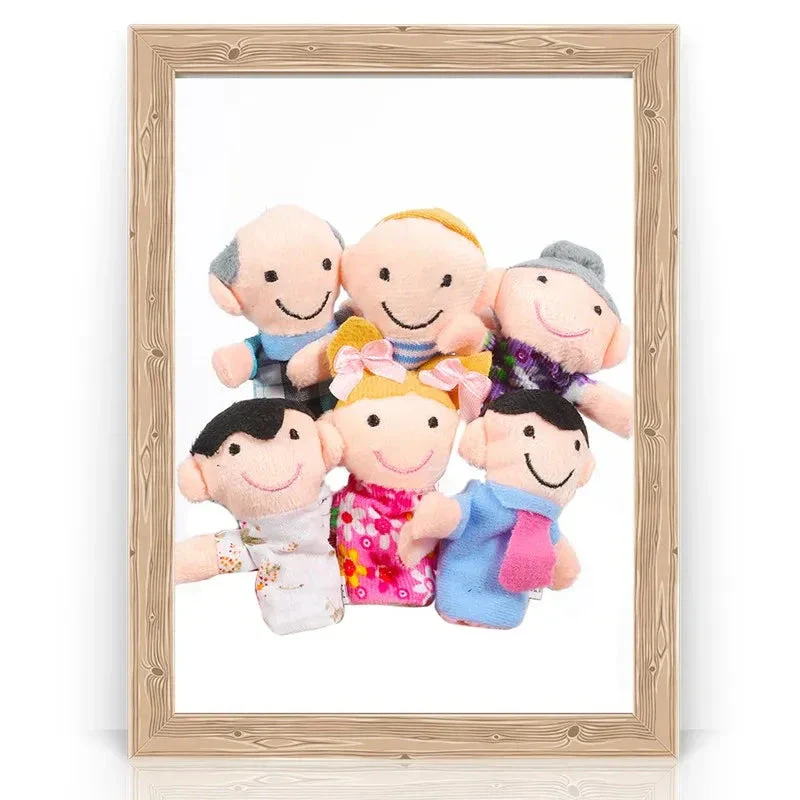 Cartoon Finger Puppets – 1/5/10pcs Plush Hand Dolls for Kids - Image 9