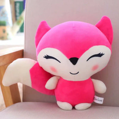 Cartoon Little Fox Doll Plush Toy Soft Ragdoll Cute Children's Doll Give Girl Birthday Gift - Image 4