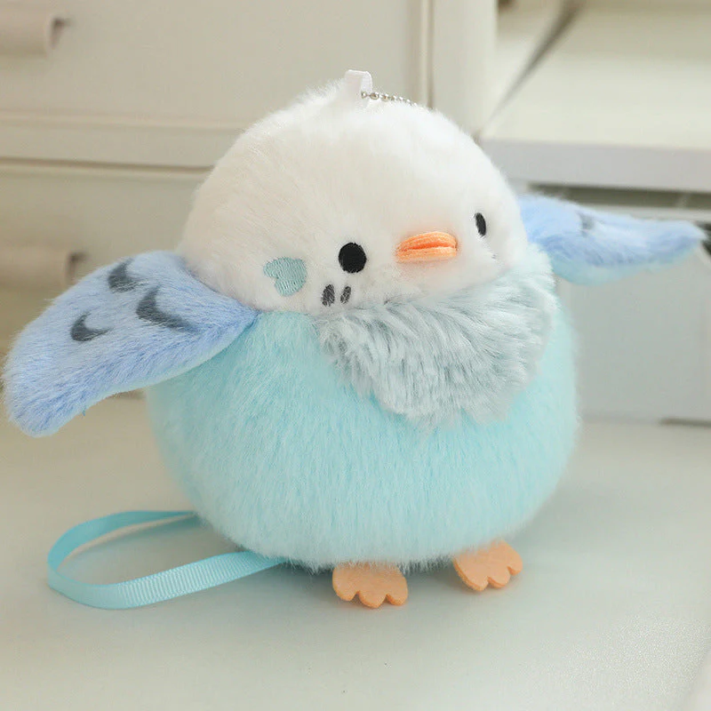 Cartoon Parrot Plush Toy Pendant For Girls Bags And Keychains - Image 10