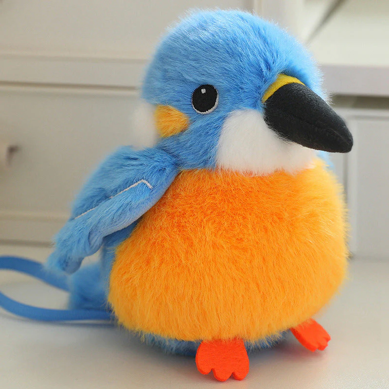 Cartoon Parrot Plush Toy Pendant For Girls Bags And Keychains - Image 15
