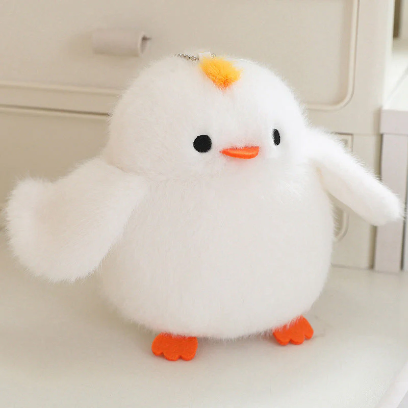 Cartoon Parrot Plush Toy Pendant For Girls Bags And Keychains - Image 7