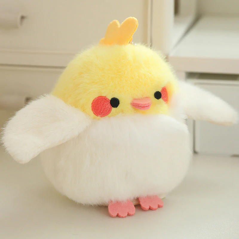 Cartoon Parrot Plush Toy Pendant For Girls Bags And Keychains - Image 8