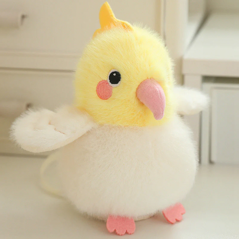 Cartoon Parrot Plush Toy Pendant For Girls Bags And Keychains - Image 9