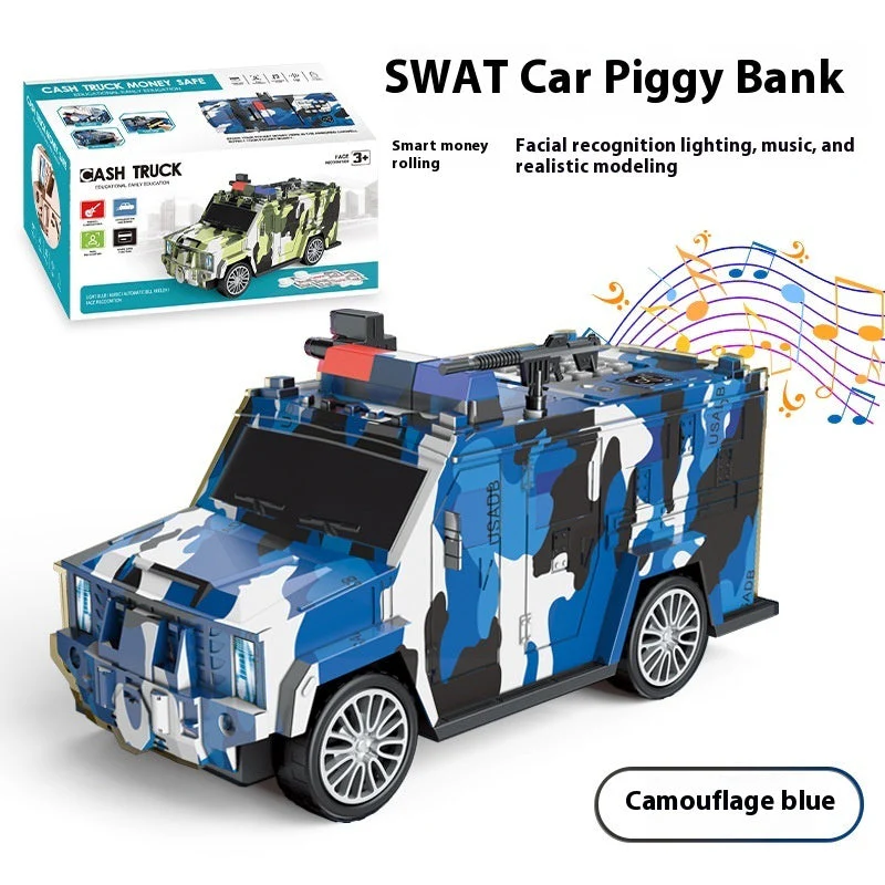 Cartoon Piggy Bank Smart Face Unlock - Image 10