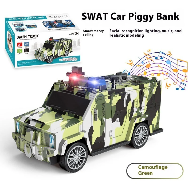 Cartoon Piggy Bank Smart Face Unlock - Image 11