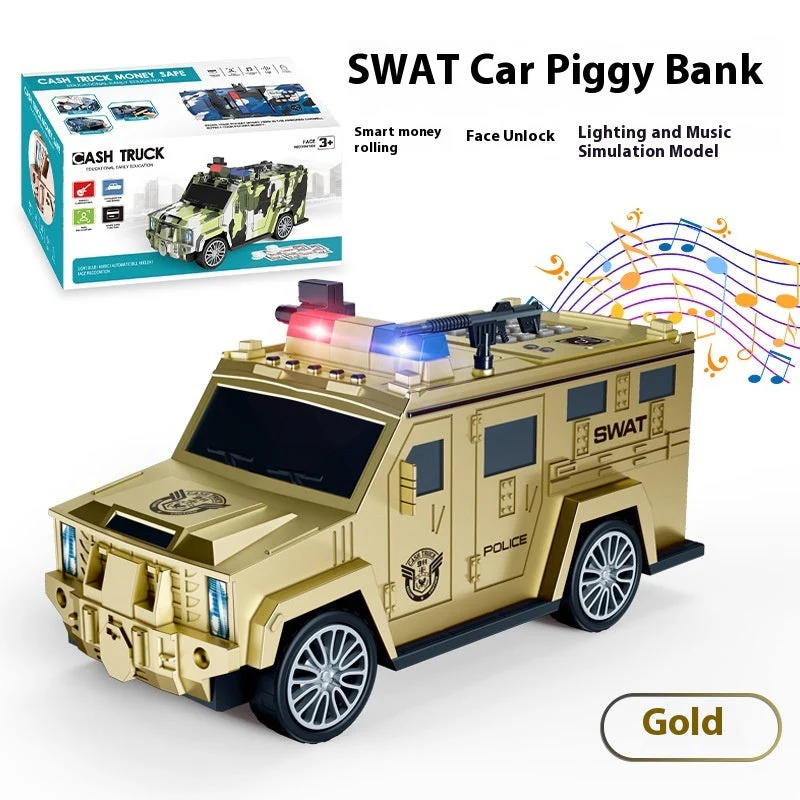 Cartoon Piggy Bank Smart Face Unlock - Image 8