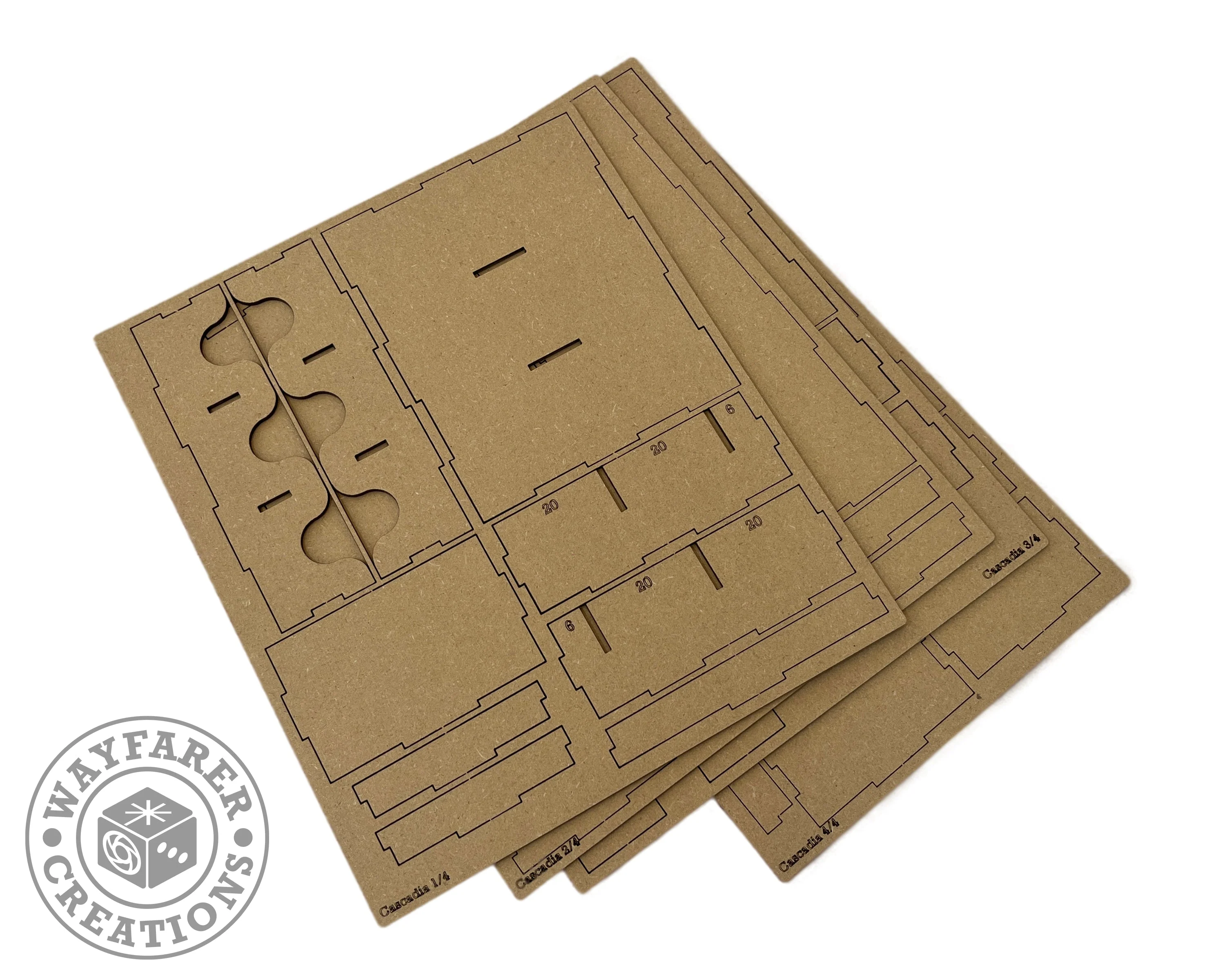 Cascadia Board Game Organizer Insert - Image 3