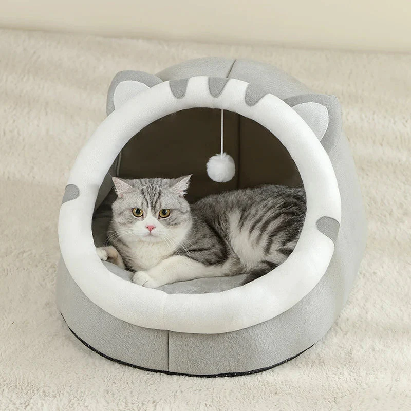 Cat Cave Bed – Washable Cat Bed & Cozy Hideaway - Image 2
