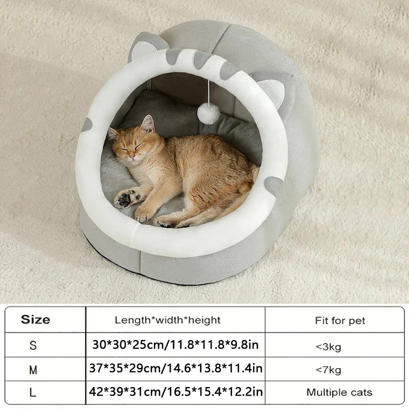 Cat Cave Bed – Washable Cat Bed & Cozy Hideaway - Image 7