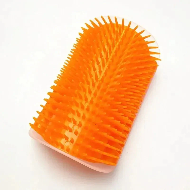 Cat Corner Brush Comb Massager with Catnip – Self-Grooming Wall Arch Scratcher & Hair Removal Tool for Cats - Image 11