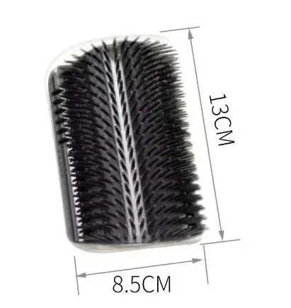 Cat Corner Brush Comb Massager with Catnip – Self-Grooming Wall Arch Scratcher & Hair Removal Tool for Cats - Image 13