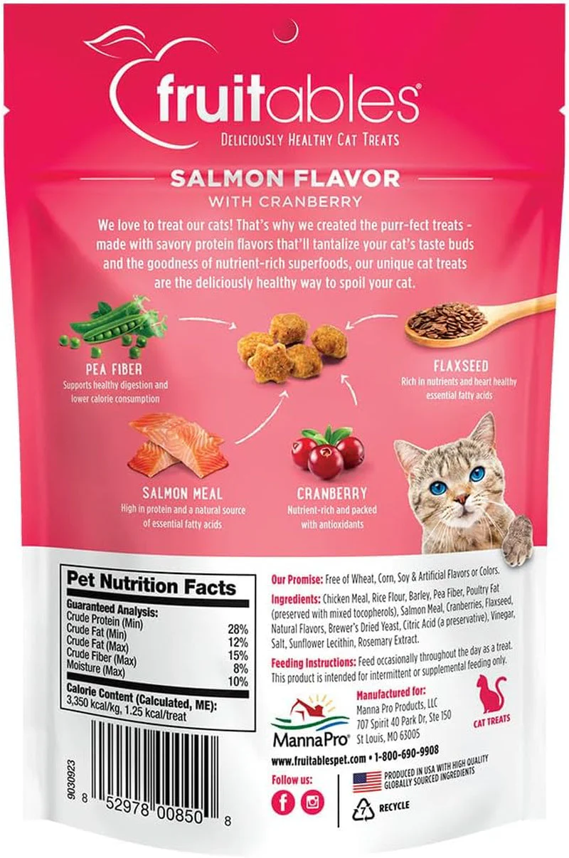 Cat Crunchy Treats  made with salmon - Image 2
