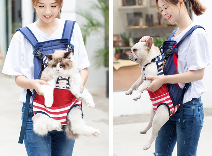 Cat Dog Carrier Front Backpack - Image 14