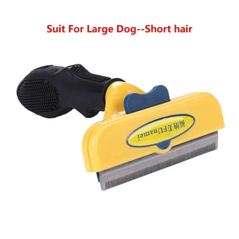 Cat & Dog Hair Removal Comb – Professional Grooming Brush for Shedding Control, Massage & Cleaning | Stainless Steel Deshedding Tool - Image 11